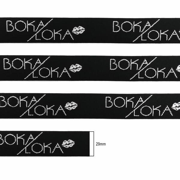 elastico boka loca preto 29mm